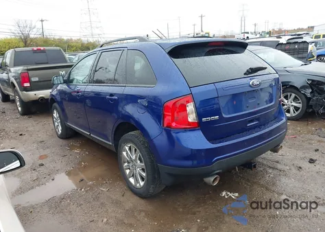 2013 Ford Edge Sel from USA, damaged, VIN 2FMDK3JC4DBA79484